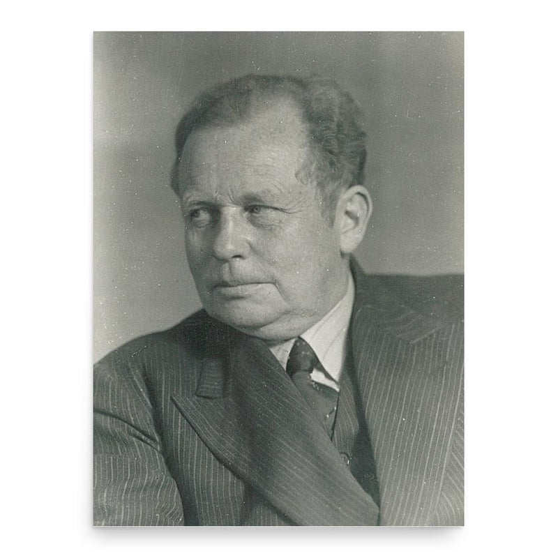 Egil Hjorth-Jenssen poster print, in size 18x24 inches.