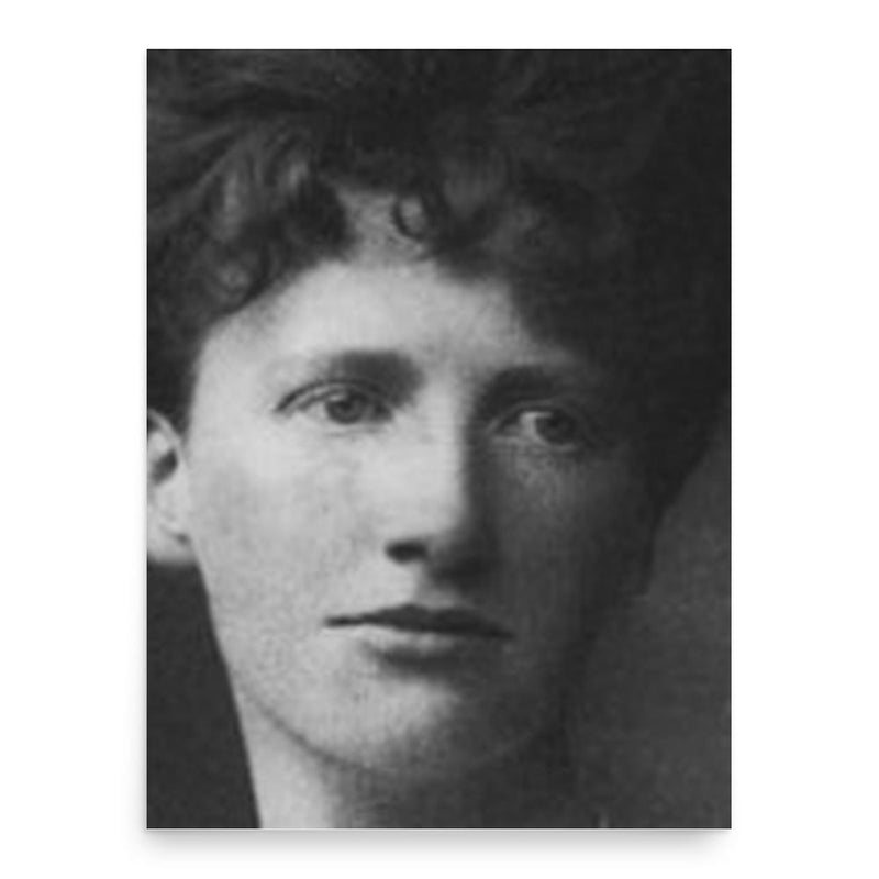 Eglantyne Jebb poster print, in size 18x24 inches.