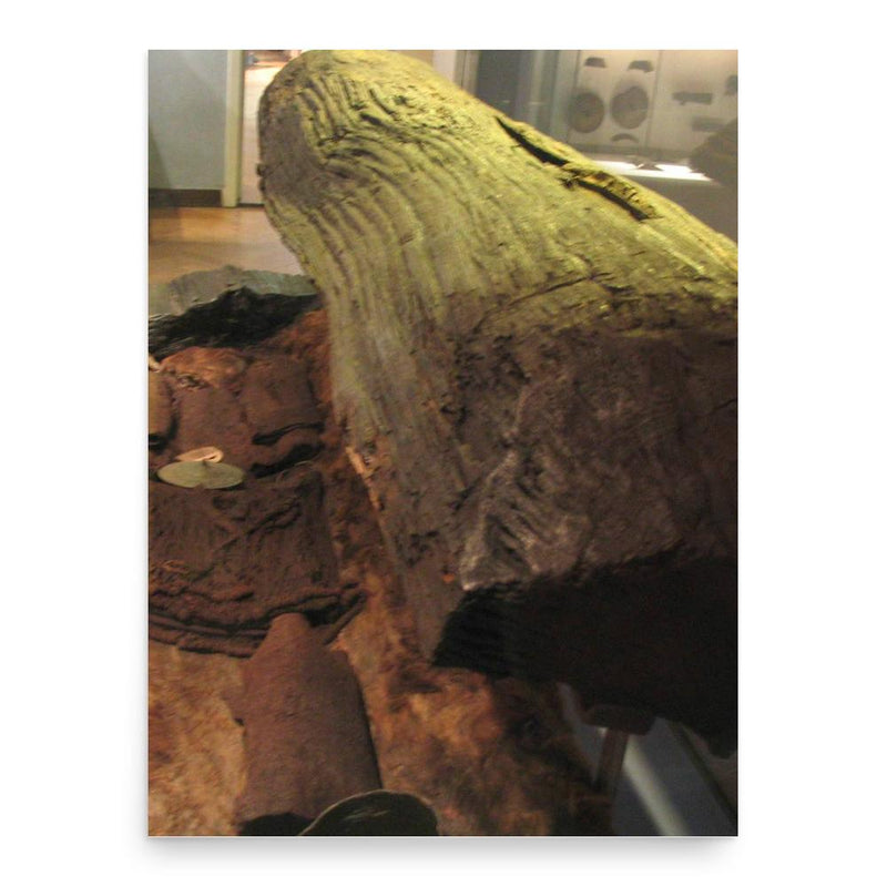 Egtved Girl poster print, in size 18x24 inches.