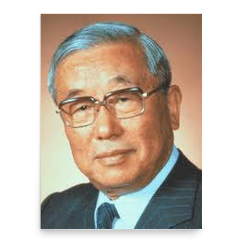 Eiji Toyoda poster print, in size 18x24 inches.