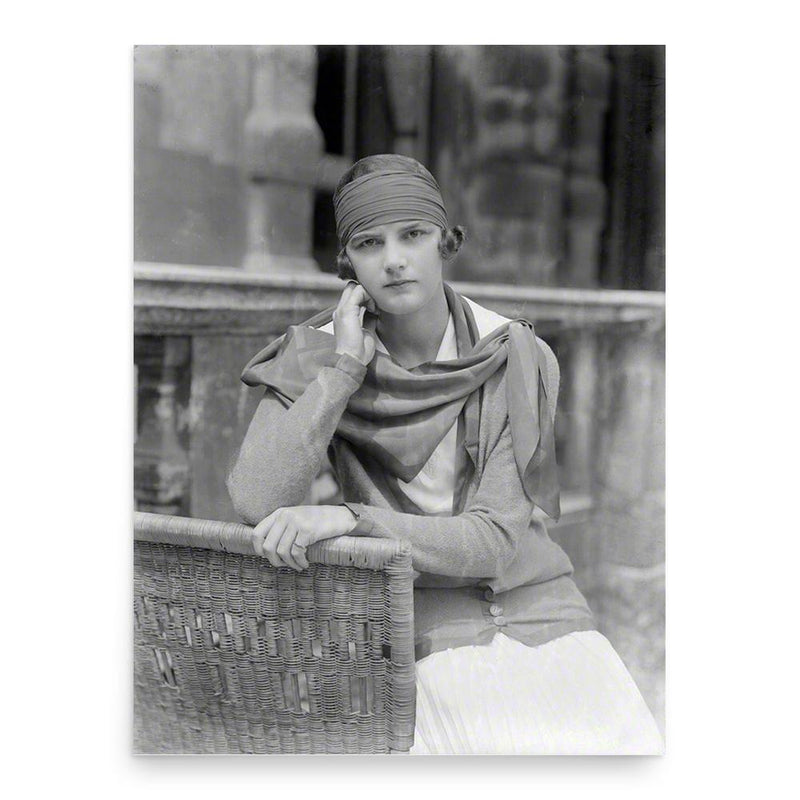 Eileen Bennett Whittingstall poster print, in size 18x24 inches.