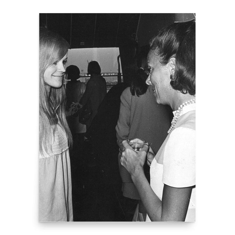 Eileen Ford poster print, in size 18x24 inches.