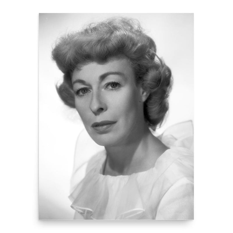 Eileen Heckart poster print, in size 18x24 inches.