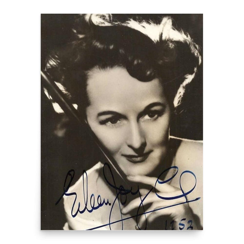 Eileen Joyce poster print, in size 18x24 inches.