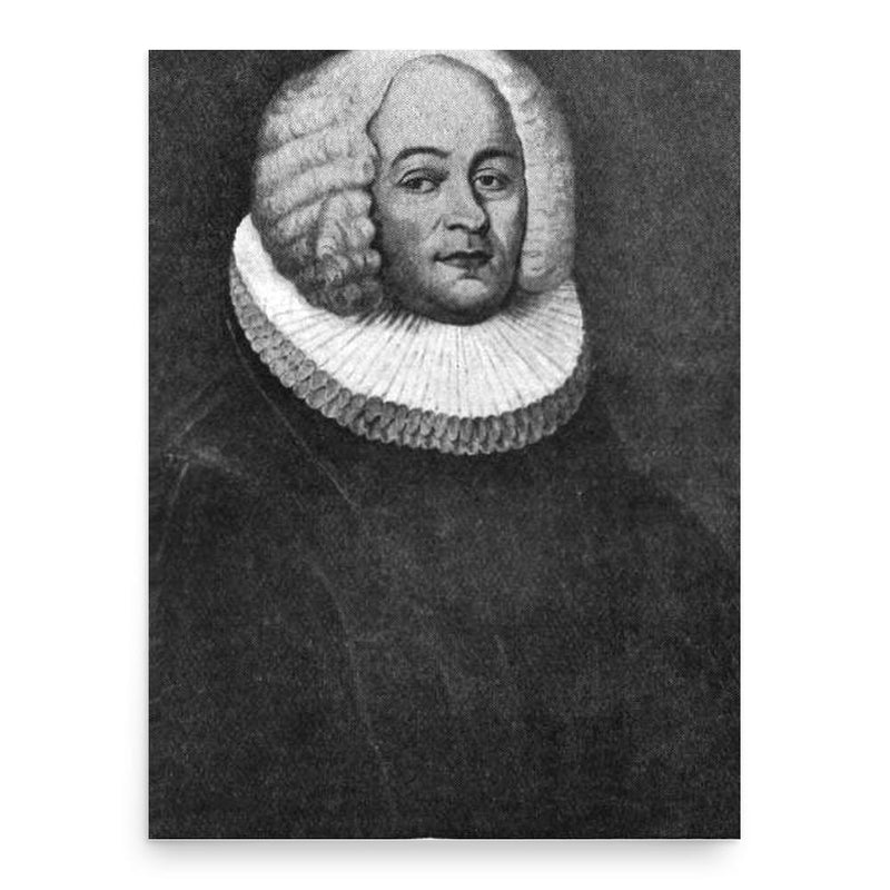 Eiler Hansen Hagerup poster print, in size 18x24 inches.