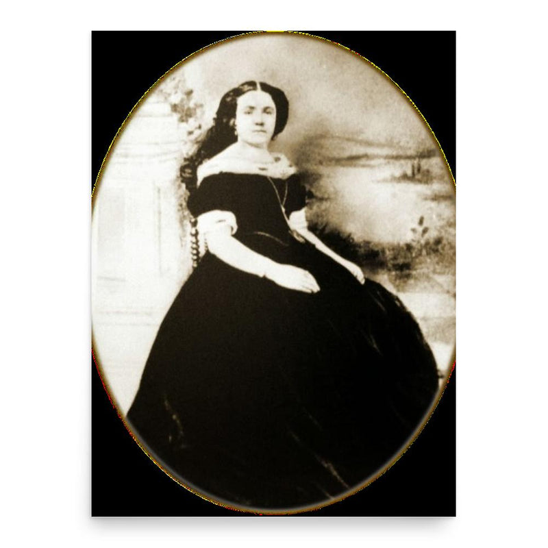 Eilley Bowers poster print, in size 18x24 inches.