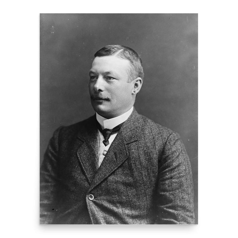 Einar Borch poster print, in size 18x24 inches.