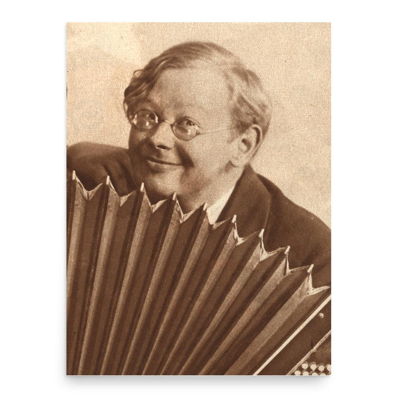 Einar Fagstad poster print, in size 18x24 inches.