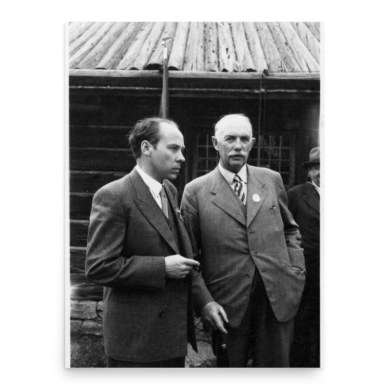 Einar Gustafsson poster print, in size 18x24 inches.