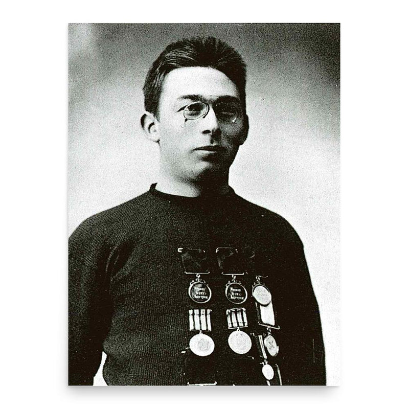 Einar Halvorsen poster print, in size 18x24 inches.