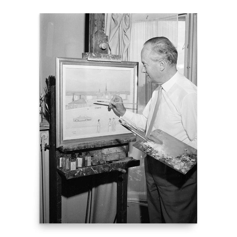 Einar Jolin poster print, in size 18x24 inches.