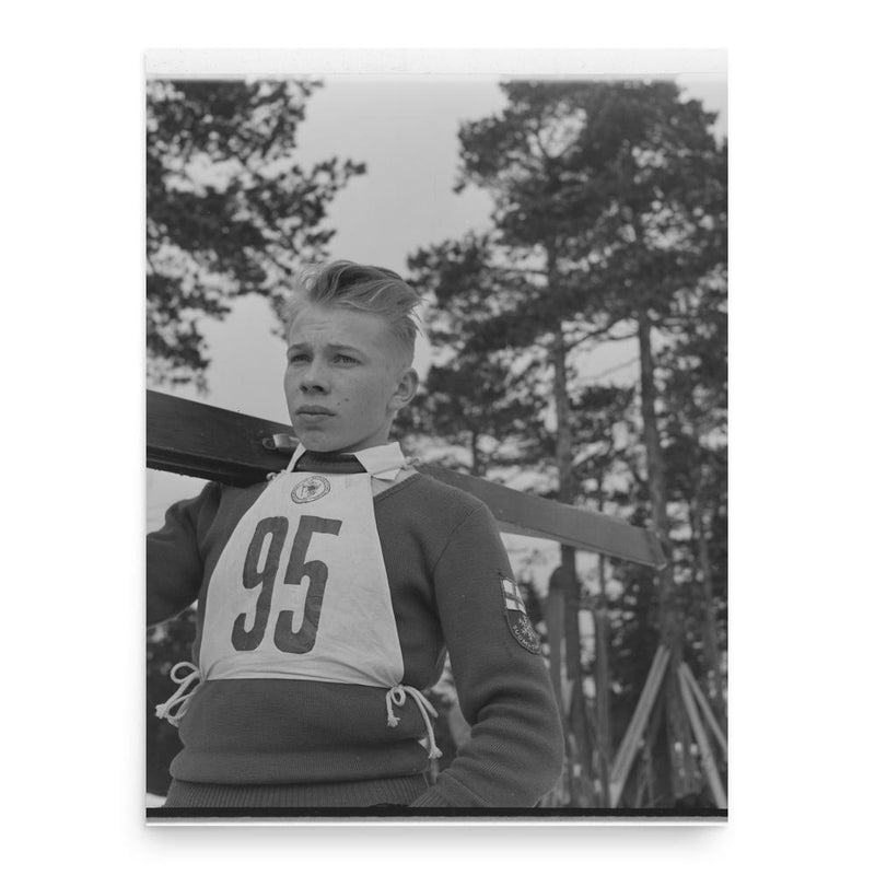 Eino Kirjonen poster print, in size 18x24 inches.