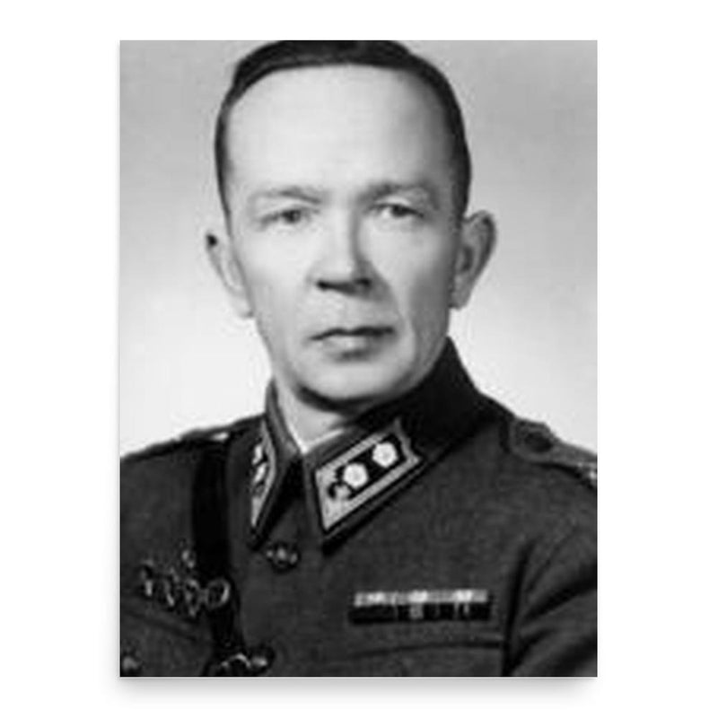 Eino Kuvaja poster print, in size 18x24 inches.