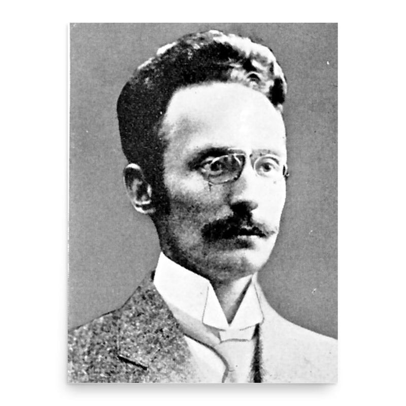 Eivind Heiberg poster print, in size 18x24 inches.