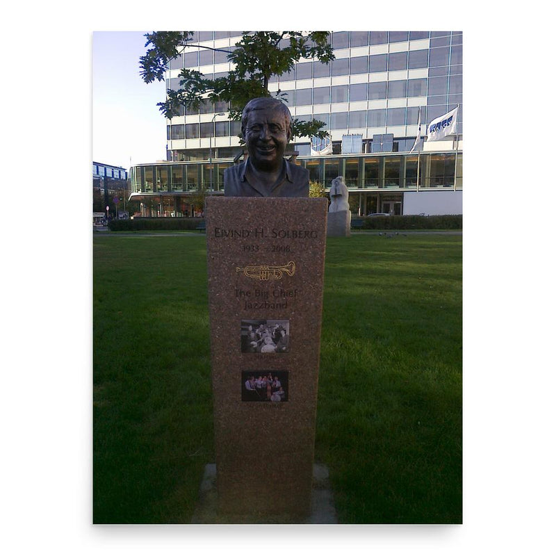 Eivind Solberg poster print, in size 18x24 inches.