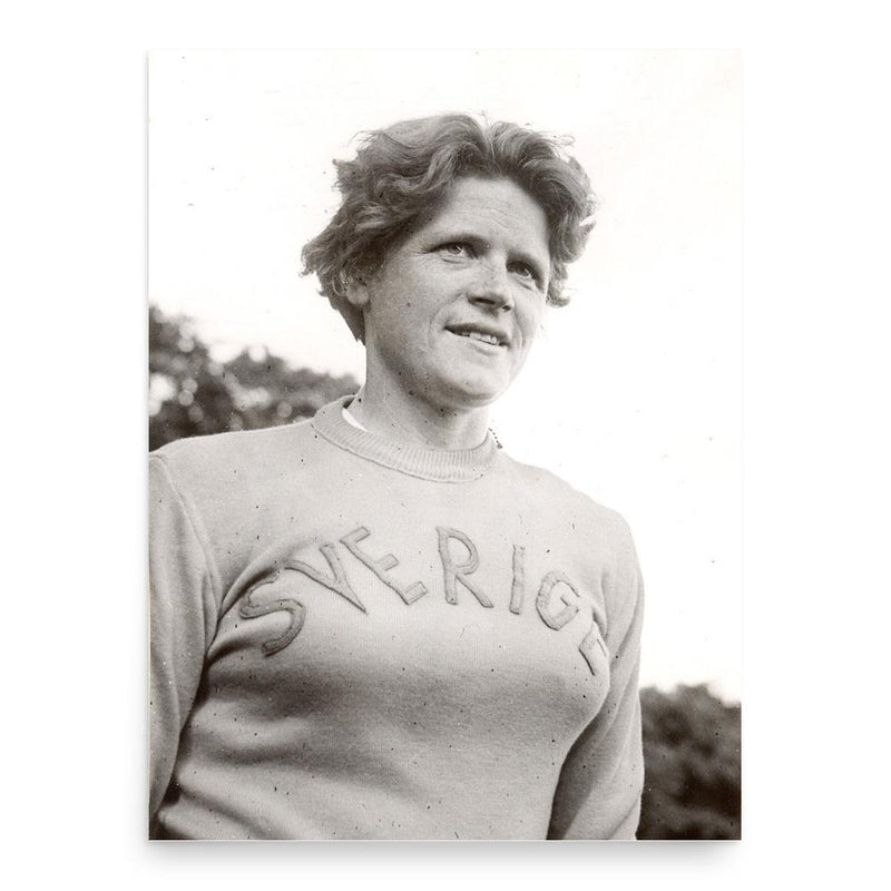 Eivor Olson poster print, in size 18x24 inches.