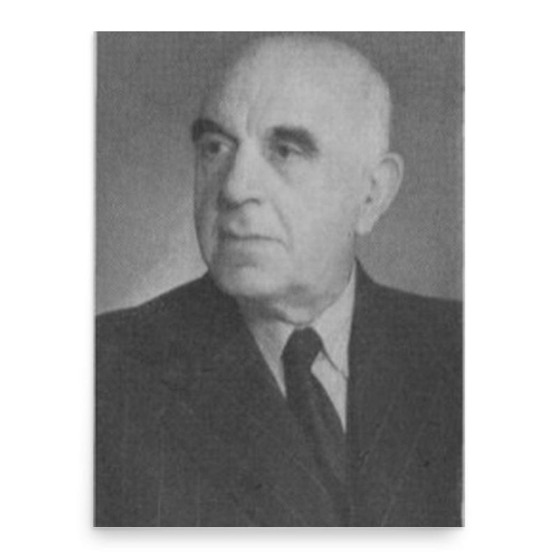 Ejnar Dyggve poster print, in size 18x24 inches.