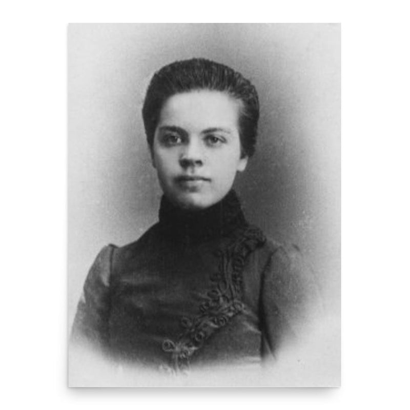 Ekaterina Kalinina poster print, in size 18x24 inches.