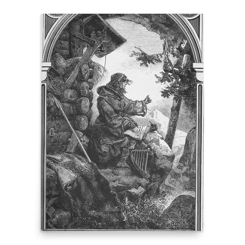 Ekkehard I poster print, in size 18x24 inches.