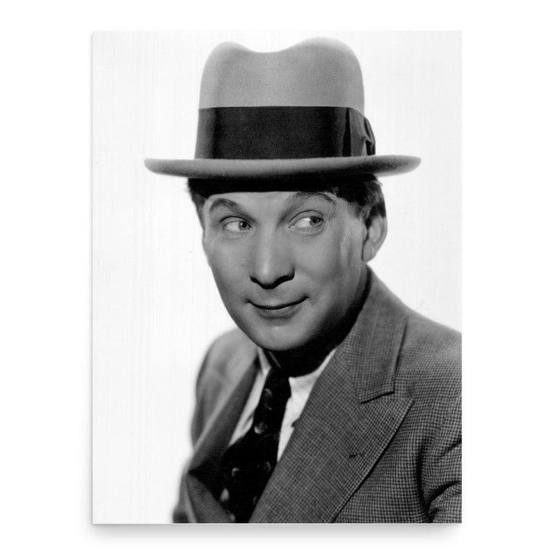 El Brendel poster print, in size 18x24 inches.