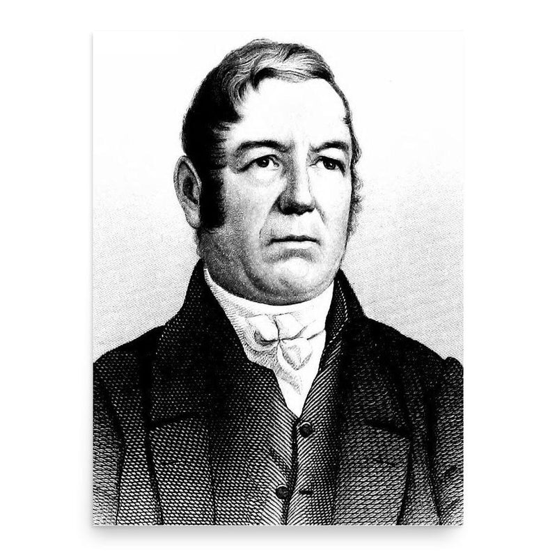 Ela Collins poster print, in size 18x24 inches.