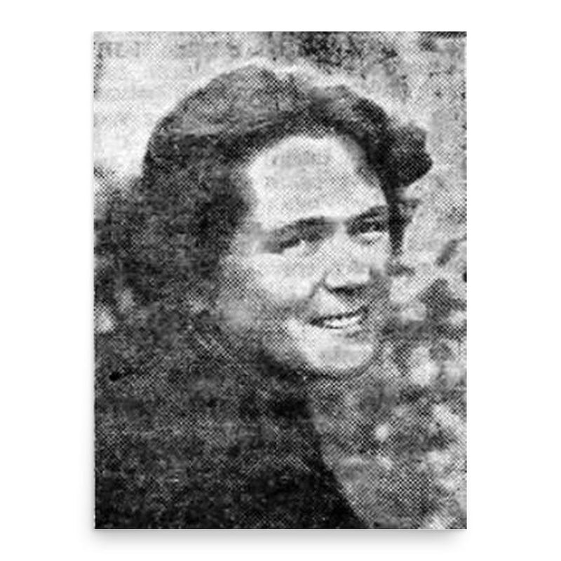 Ela Peroci poster print, in size 18x24 inches.