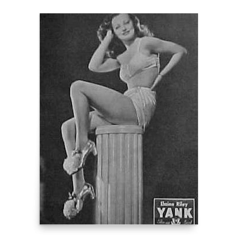 Elaine Riley poster print, in size 18x24 inches.