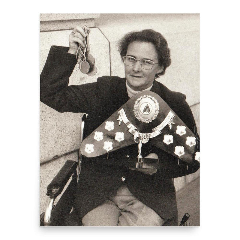 Elaine Schreiber poster print, in size 18x24 inches.