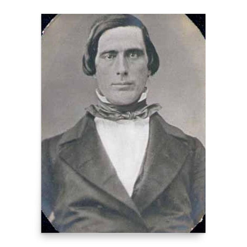 Elam Greeley poster print, in size 18x24 inches.