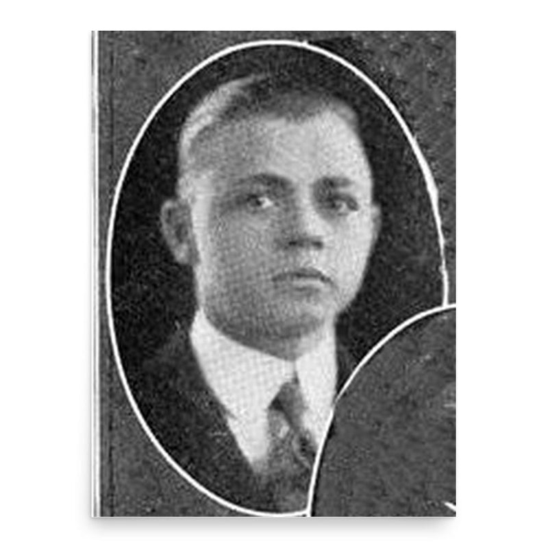 Elbert Andrews poster print, in size 18x24 inches.