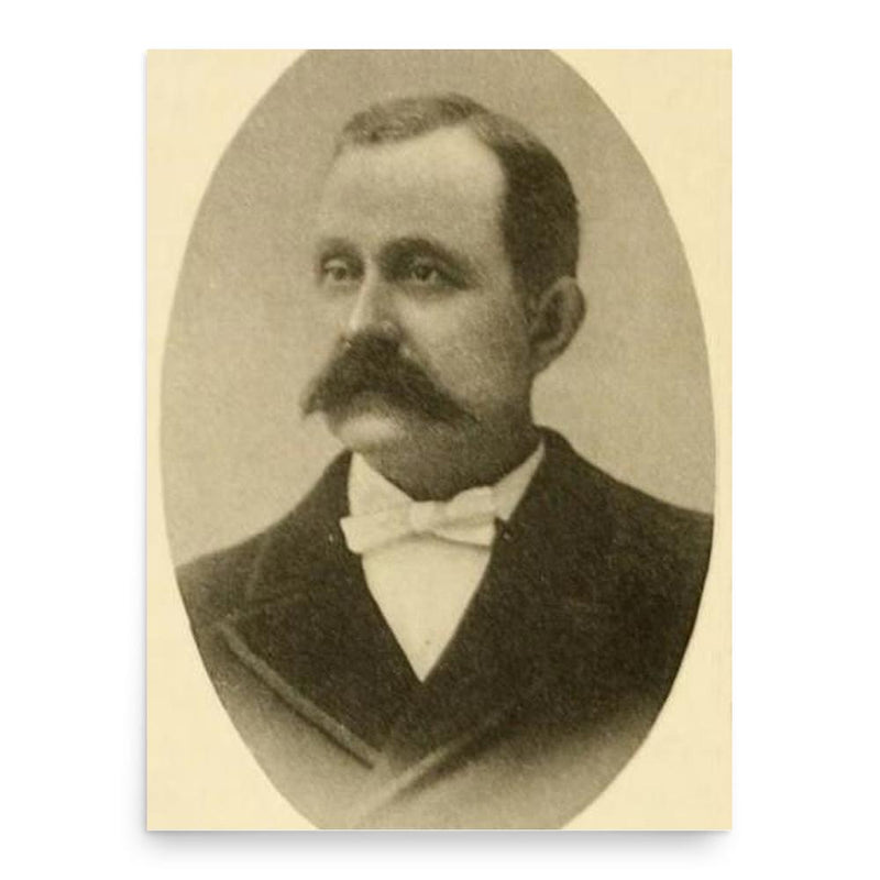 Elbert Nevius Condit poster print, in size 18x24 inches.