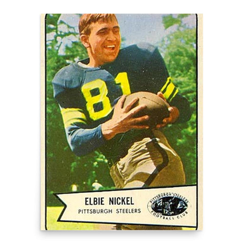 Elbie Nickel poster print, in size 18x24 inches.