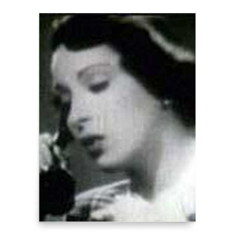 Elda Dessel poster print, in size 18x24 inches.