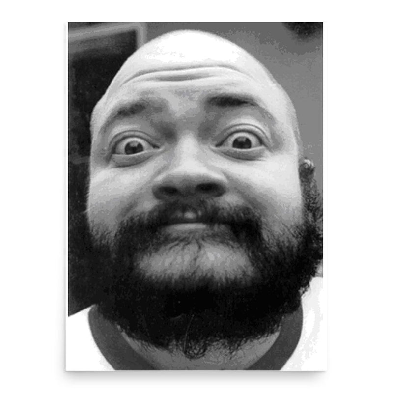 Eldon Hoke poster print, in size 18x24 inches.