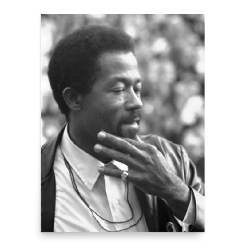 Eldridge Cleaver poster print, in size 18x24 inches.