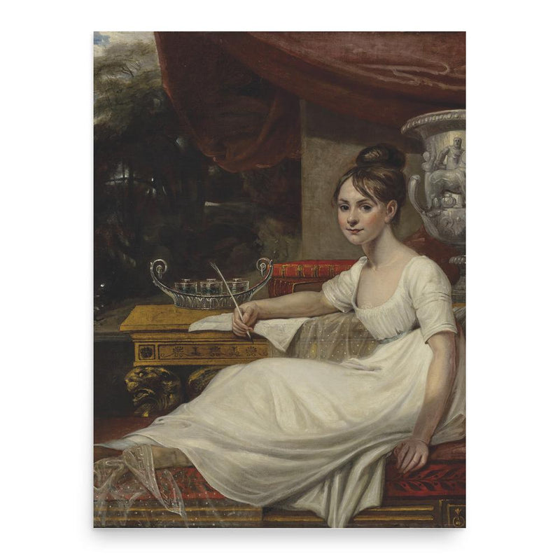 Eleanor Anne Porden poster print, in size 18x24 inches.
