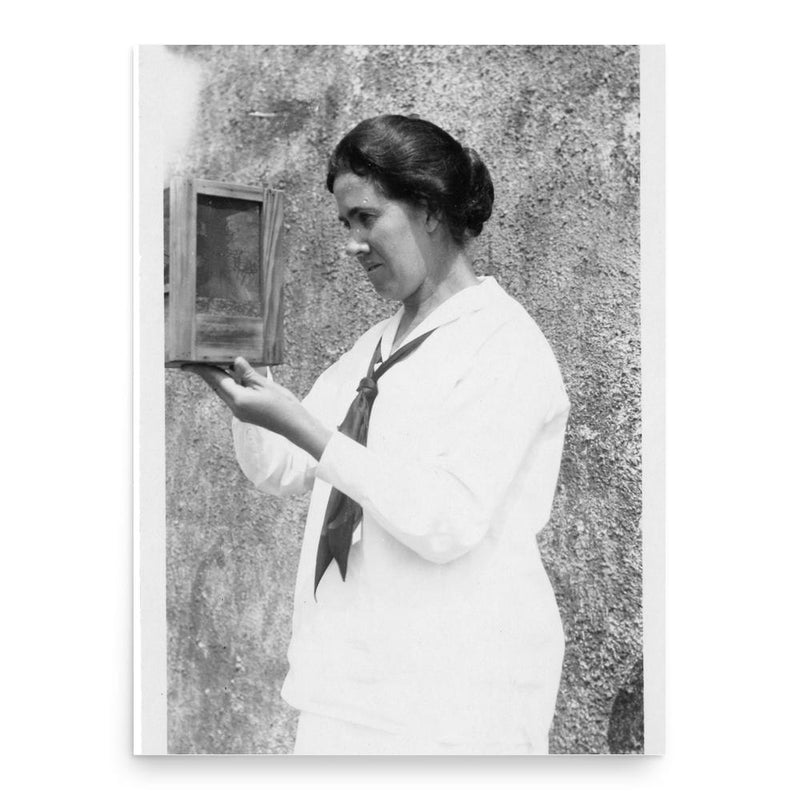 Eleanor Carothers poster print, in size 18x24 inches.