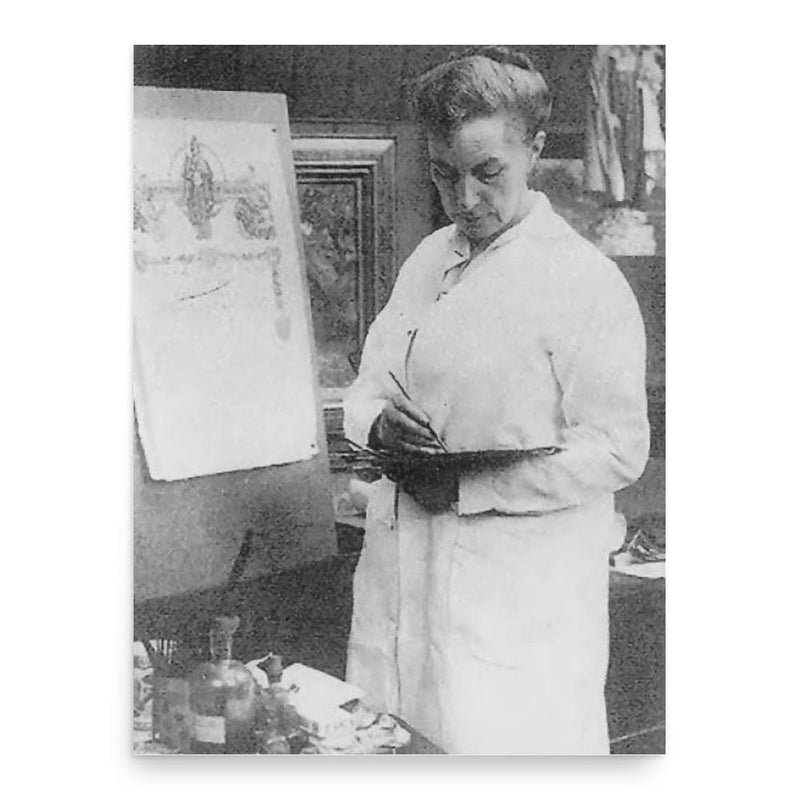 Eleanor Fortescue-Brickdale poster print, in size 18x24 inches.