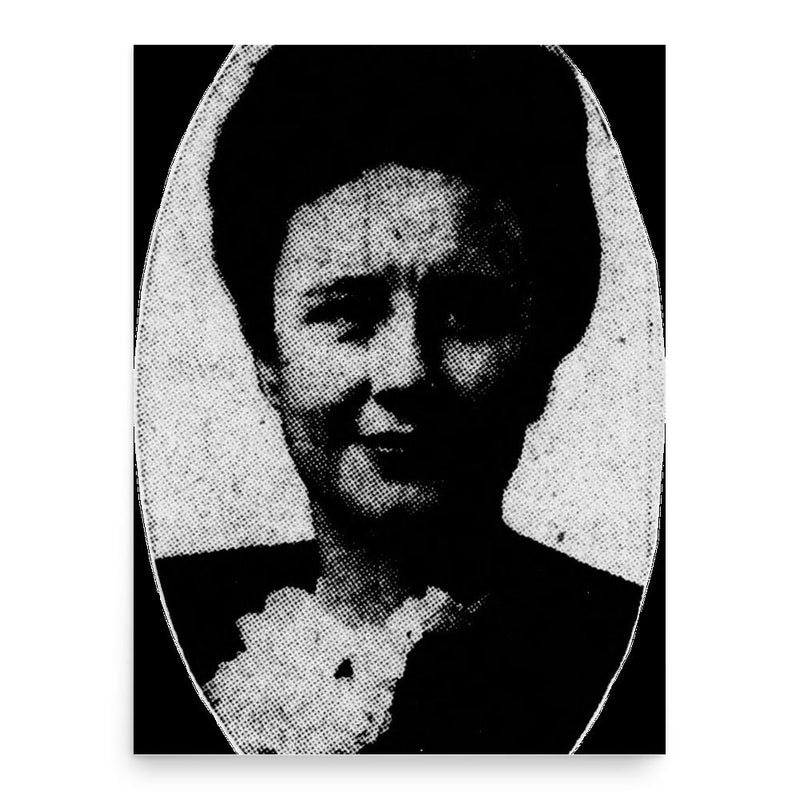 Eleanor Hadley poster print, in size 18x24 inches.