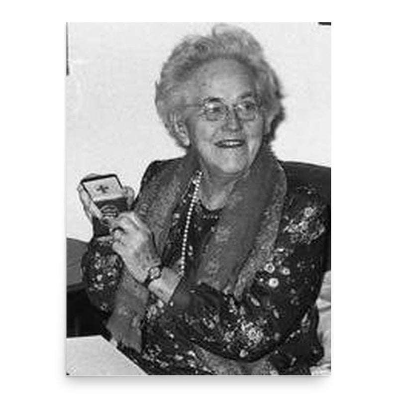 Eleanor Lansing Dulles poster print, in size 18x24 inches.