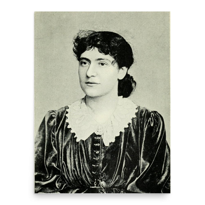 Eleanor Marx poster print, in size 18x24 inches.