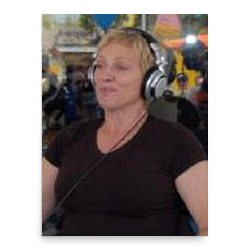 Eleanor Mondale poster print, in size 18x24 inches.