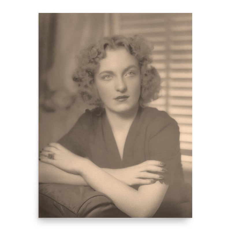 Eleanor Perenyi poster print, in size 18x24 inches.