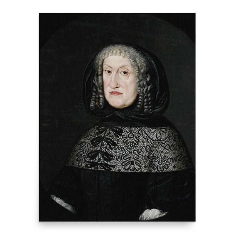 Eleanor of Anhalt-Zerbst poster print, in size 18x24 inches.