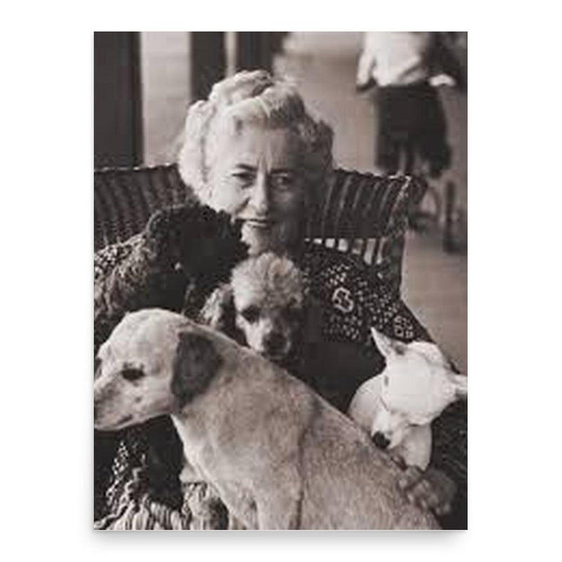 Electra Havemeyer Webb poster print, in size 18x24 inches.