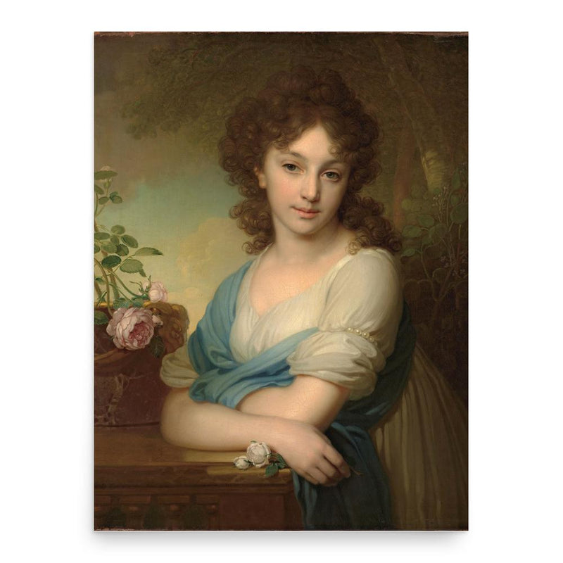 Elena Aleksandrovna Naryshkina poster print, in size 18x24 inches.