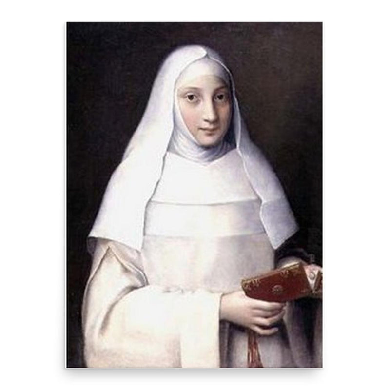 Elena Anguissola poster print, in size 18x24 inches.