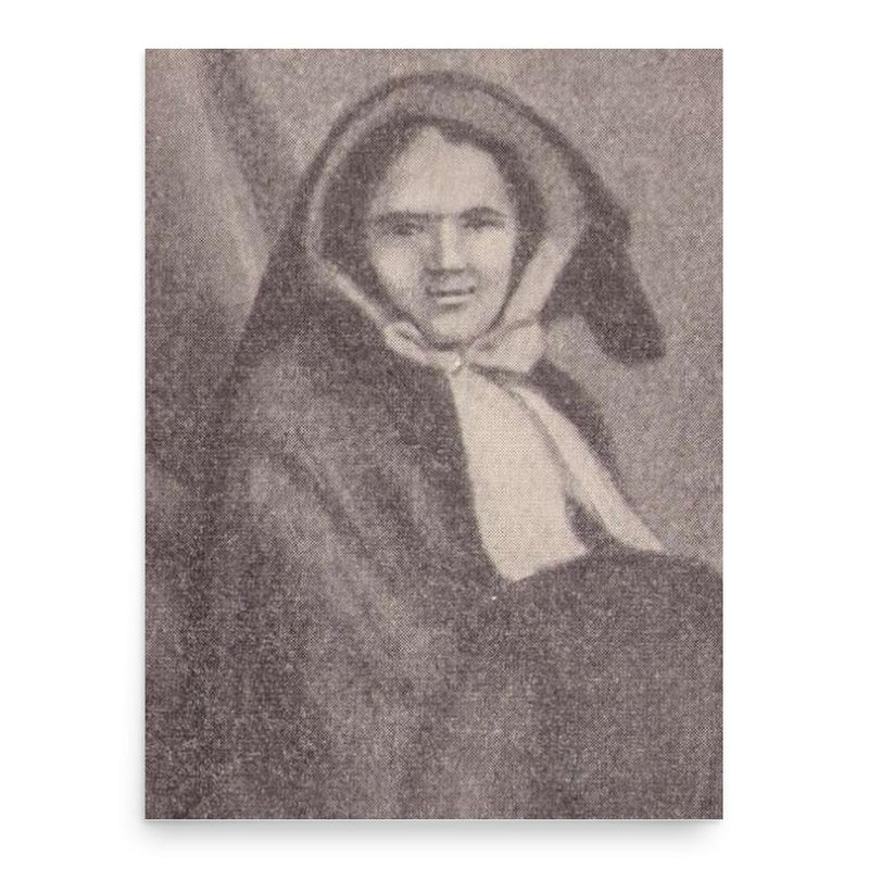 Elena Asachi poster print, in size 18x24 inches.