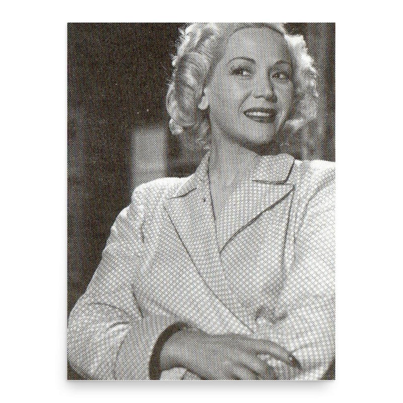 Elena Lucena poster print, in size 18x24 inches.