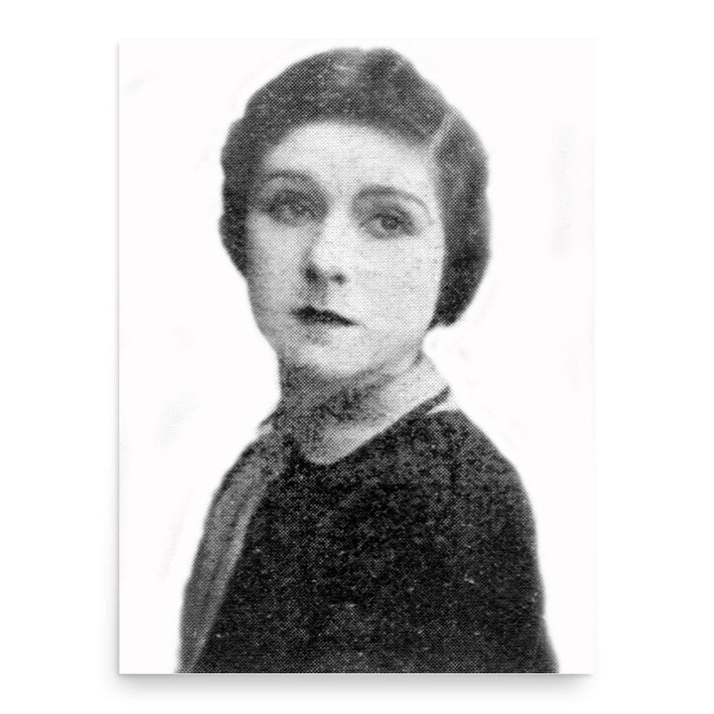 Elena Lunda poster print, in size 18x24 inches.